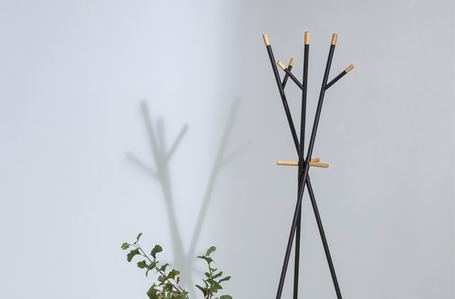 Coat and hat stand